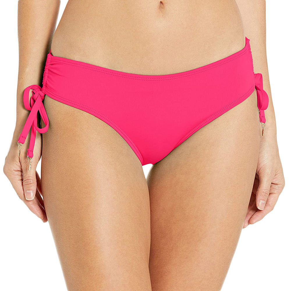 Image for Women's Plain Solid Bikini Bottom,Fuchsia