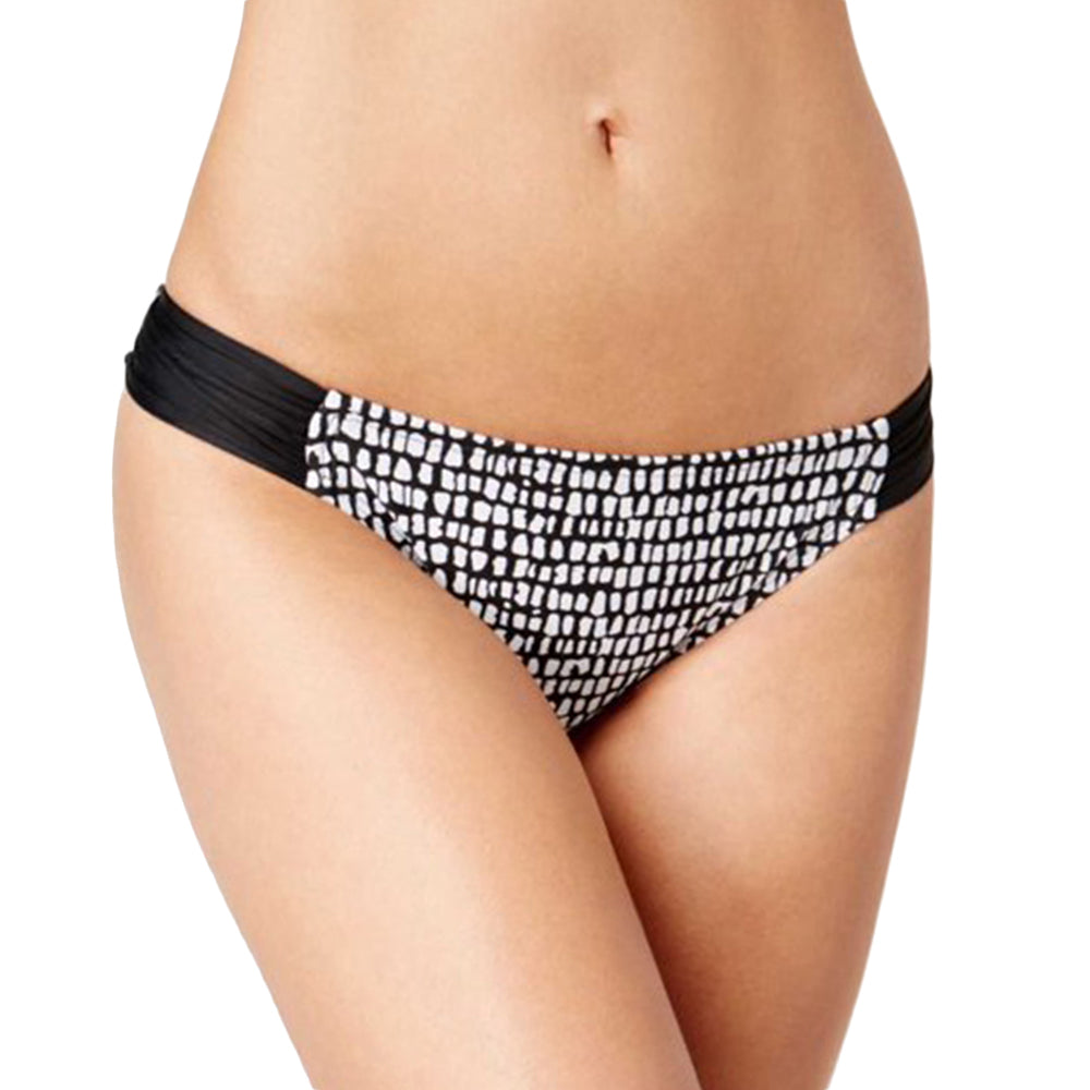 Image for Women�s Bump in the Road Hipster Bikini Bottoms,White/Black