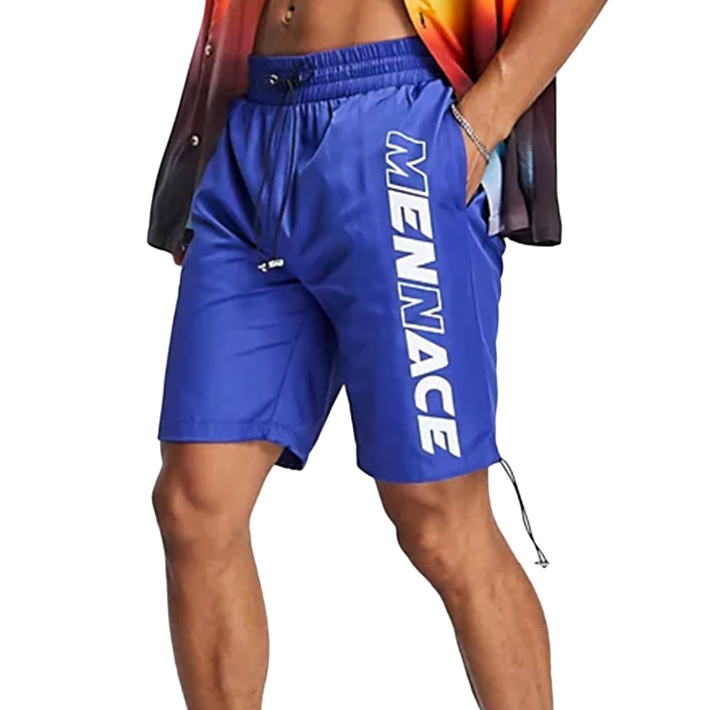 Image for Men's Graphic Nylon Short,Indigo