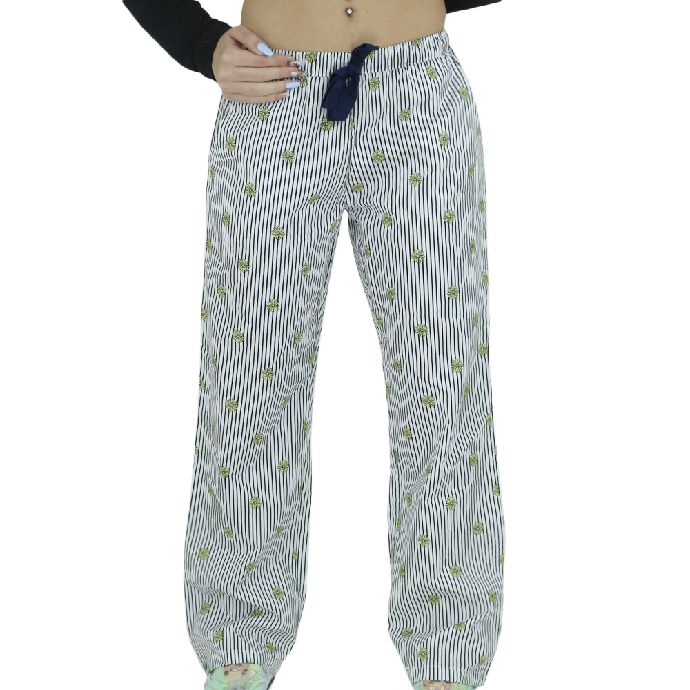 Image for Women's Striped Pant,White