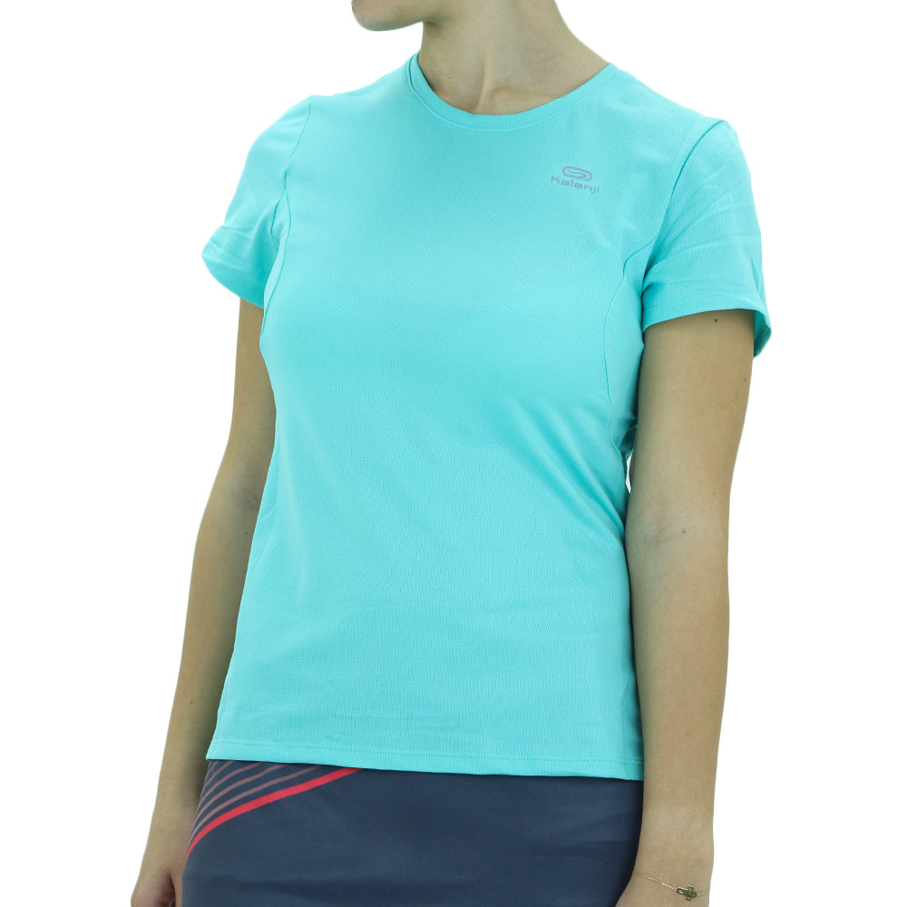 Image for Women's Graphic Print Sport Top,Aqua