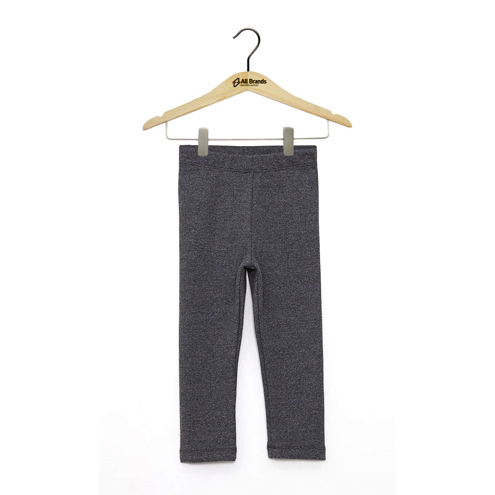 Image for Kids Girl Ribbed Pant,Dark Grey