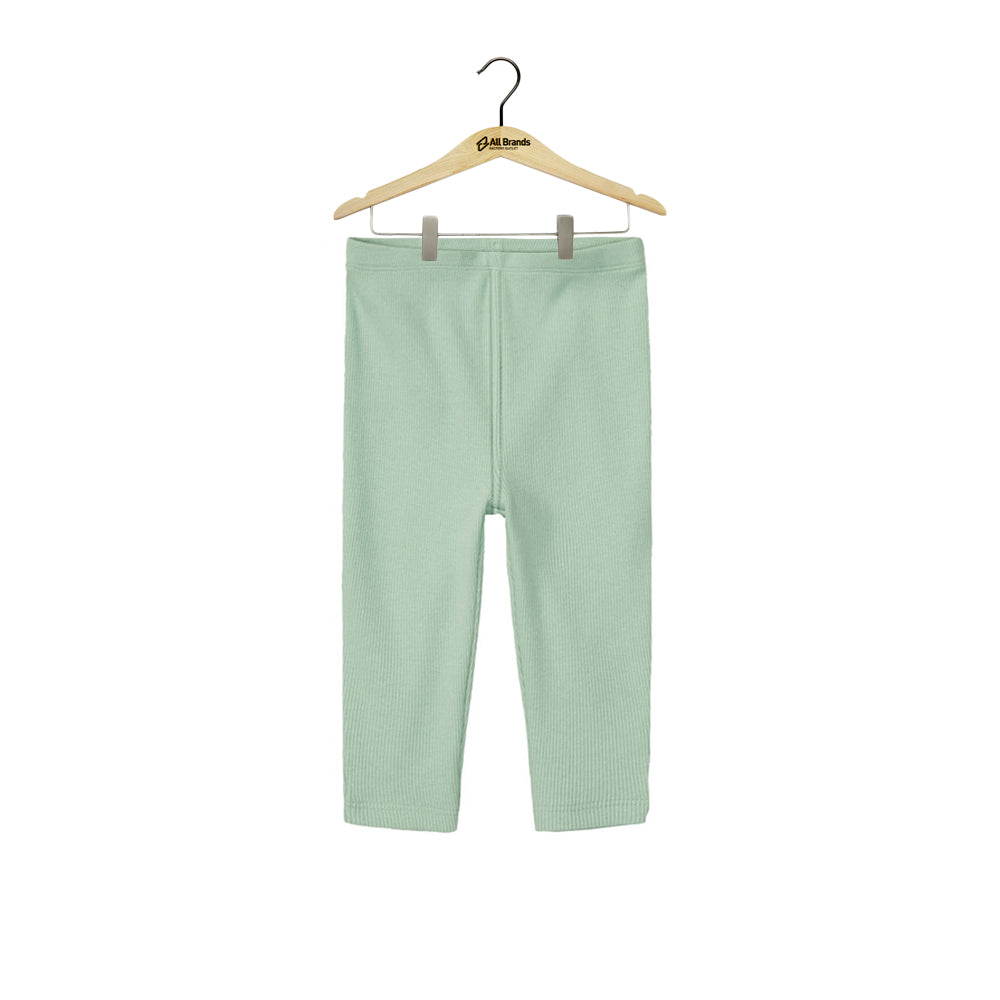 Image for Kids Girl Ribbed Legging,Green