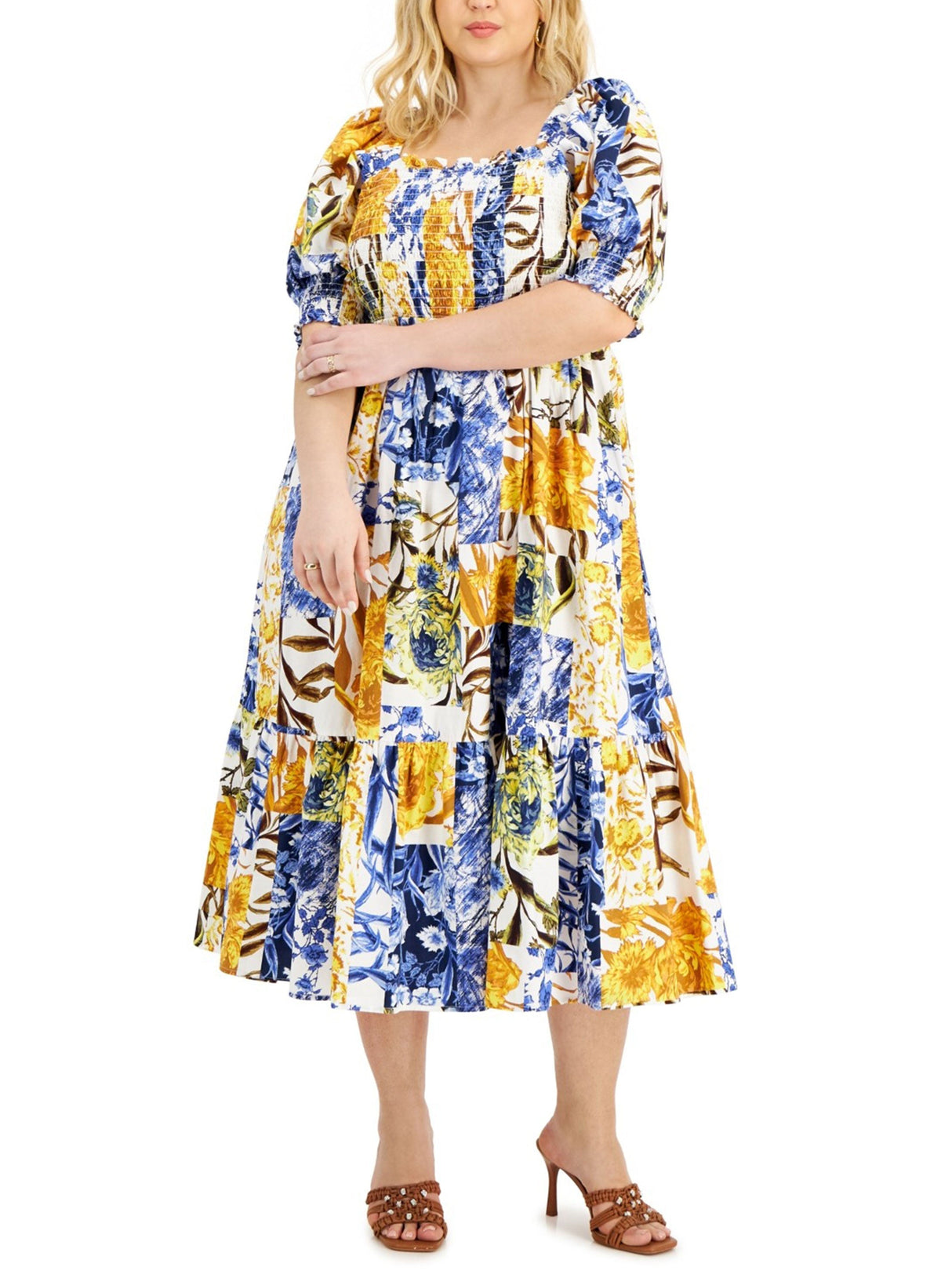 Image for Women's Graphic Printed Dress,Multi