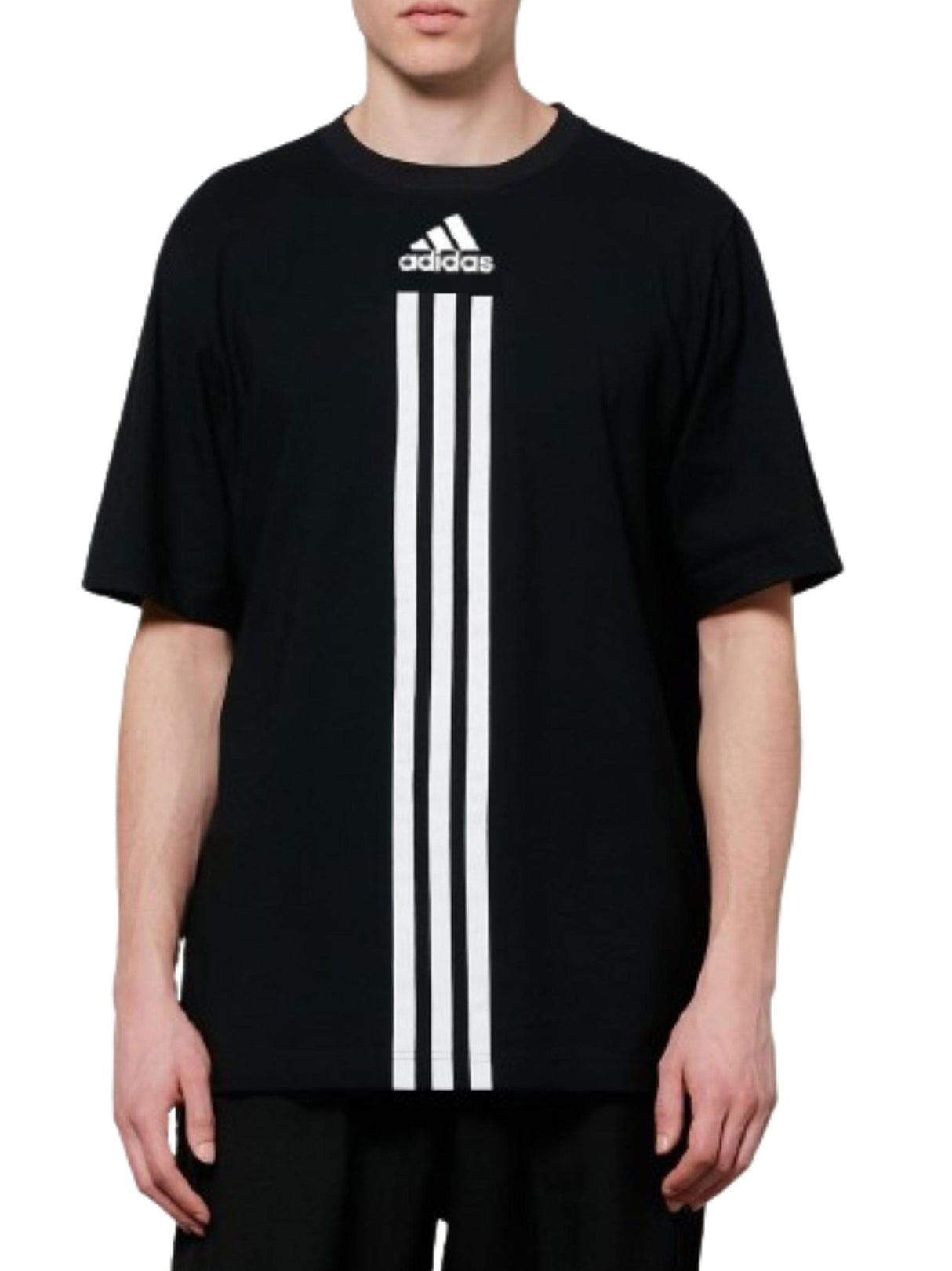 Image for Men's Brand Logo Graphic Printed Sport Top,Black