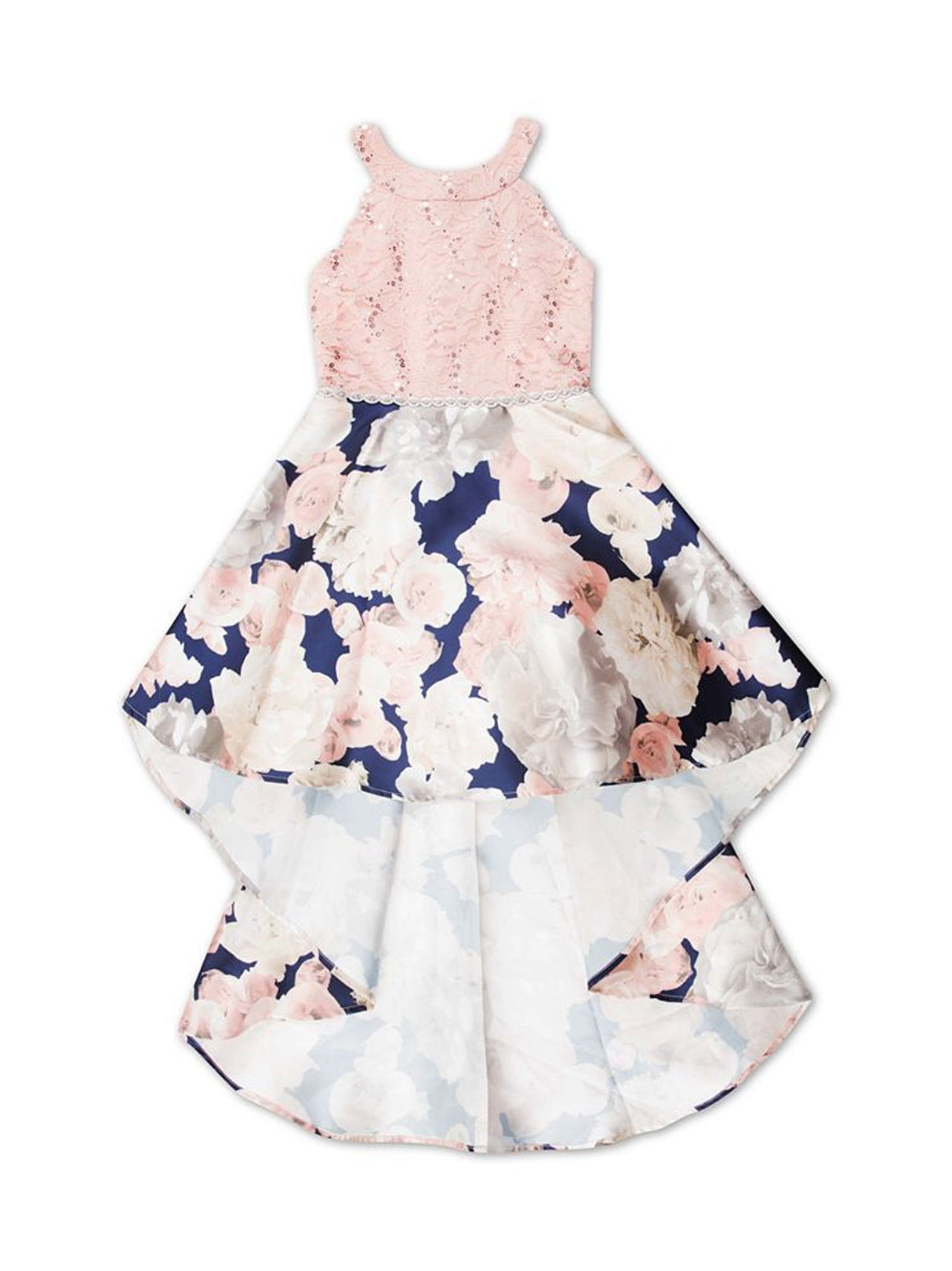 Image for Kids Girls Graphic Printed Dress,Pink