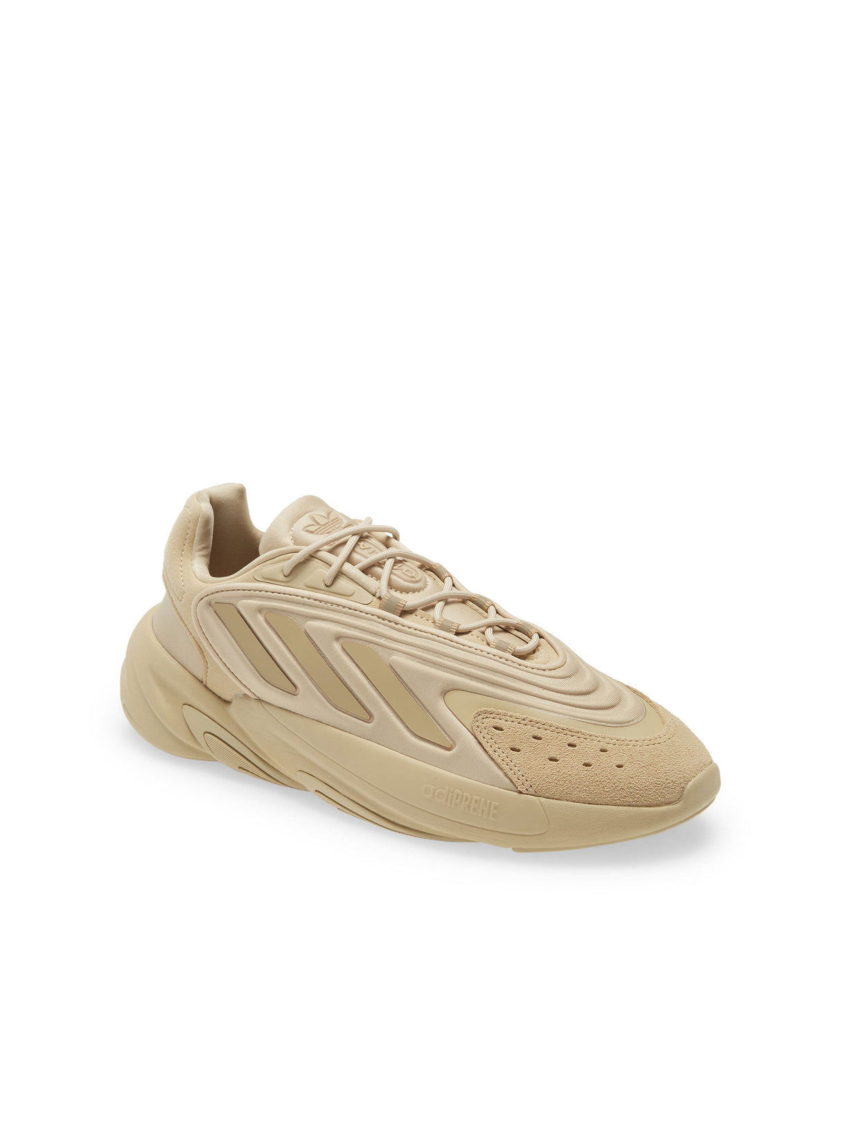 Image for Men's Fabric With Little Suede Sport Shoes,Beige