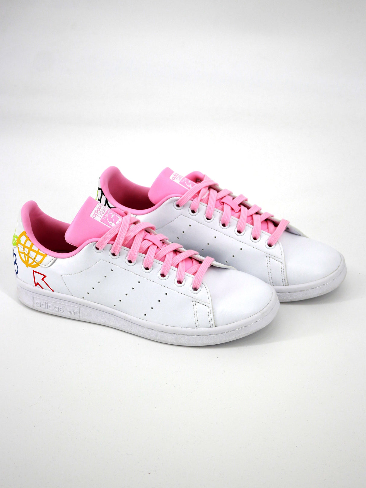 Image for Women's Graphic Printed Casual Shoes,White