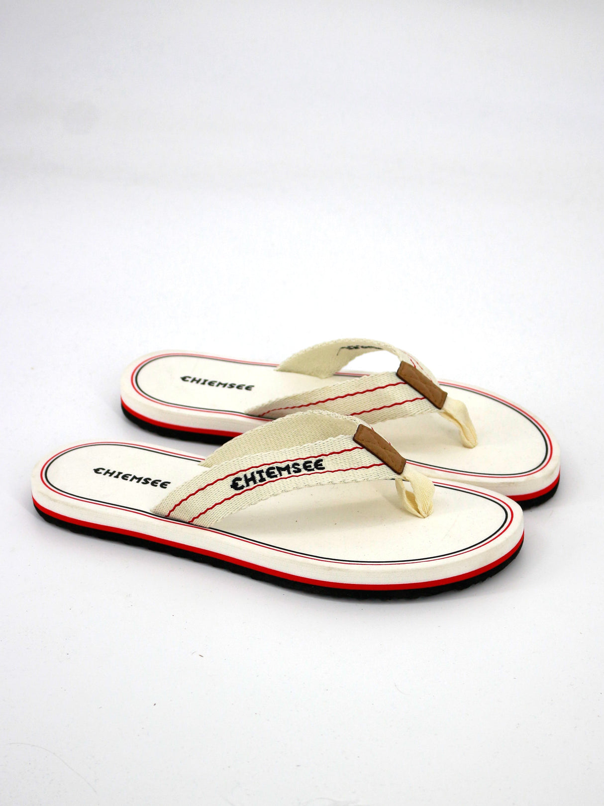 Image for Women's Brand Logo Embroidered Tight Slipper,Off White
