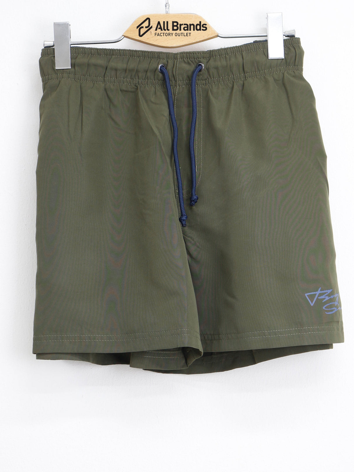 Image for Men's Graphic Printed Swim Short,Olive