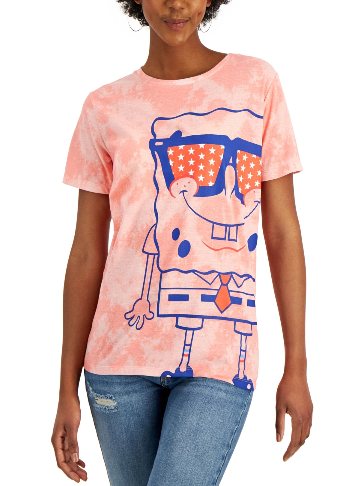 Image for Women's Graphic Printed T-Shirt,Light Pink