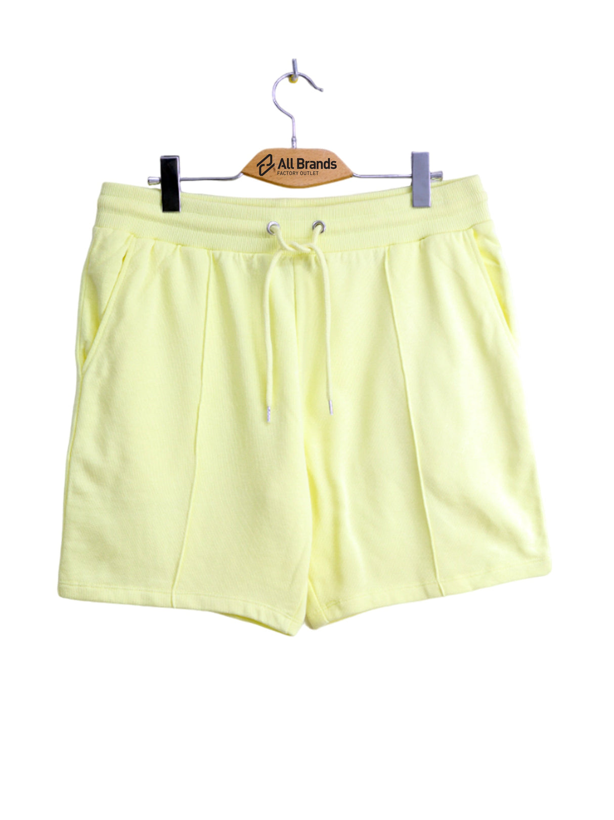 Image for Men's Plain Solid Short,Yellow