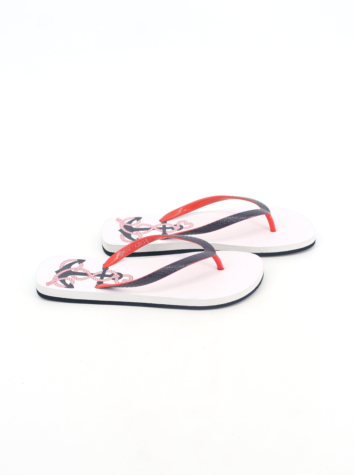 Image for Women's Graphic Printed Slippers,White