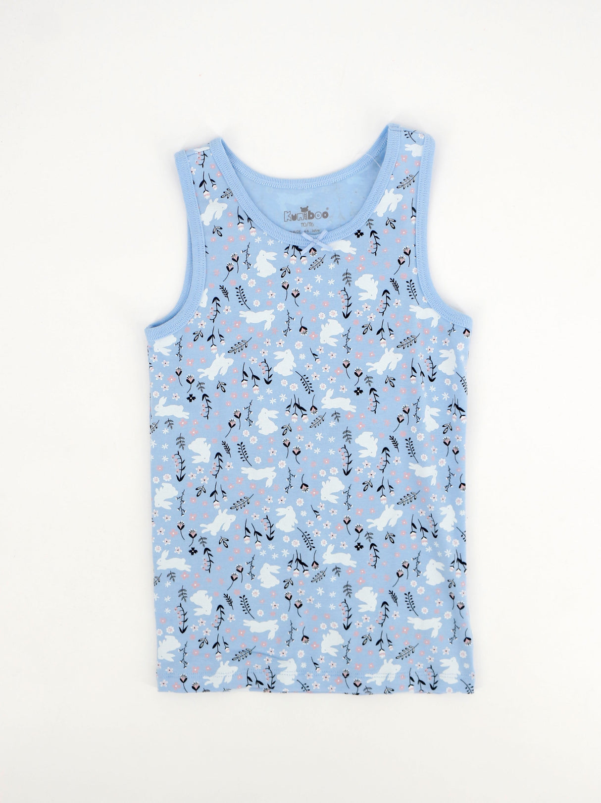 Image for Kids Girl Graphic Printed Top,Light Blue