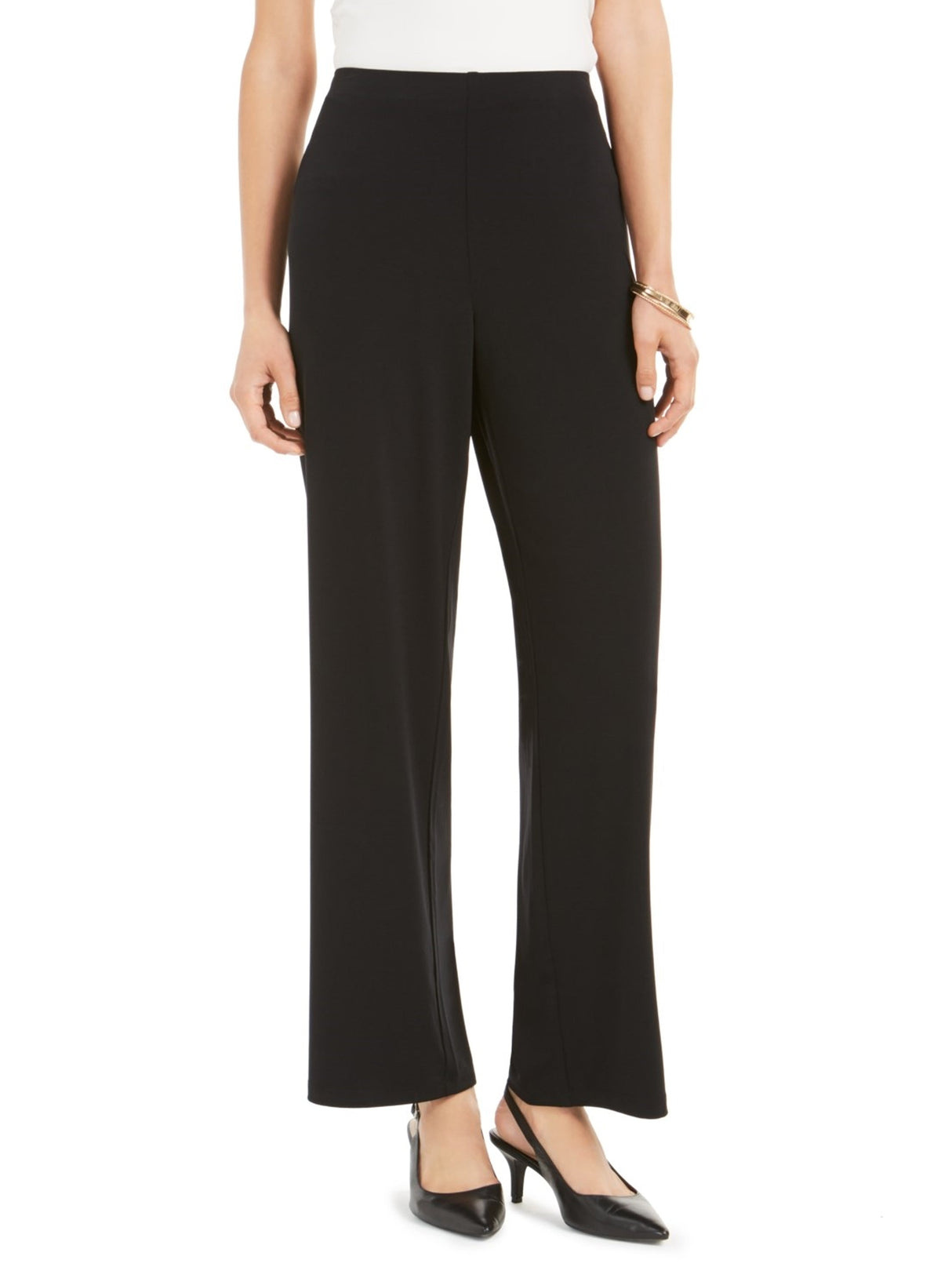 Image for Women's Plain Knit Pants,Black