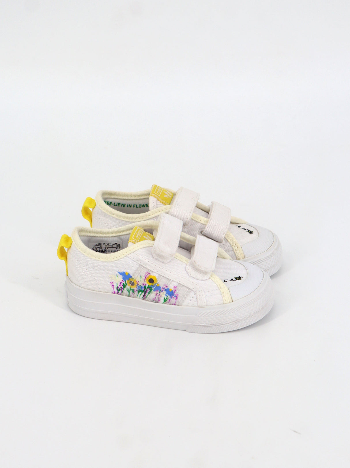 Image for Kids Girl's Graphic Printed Shoes,White