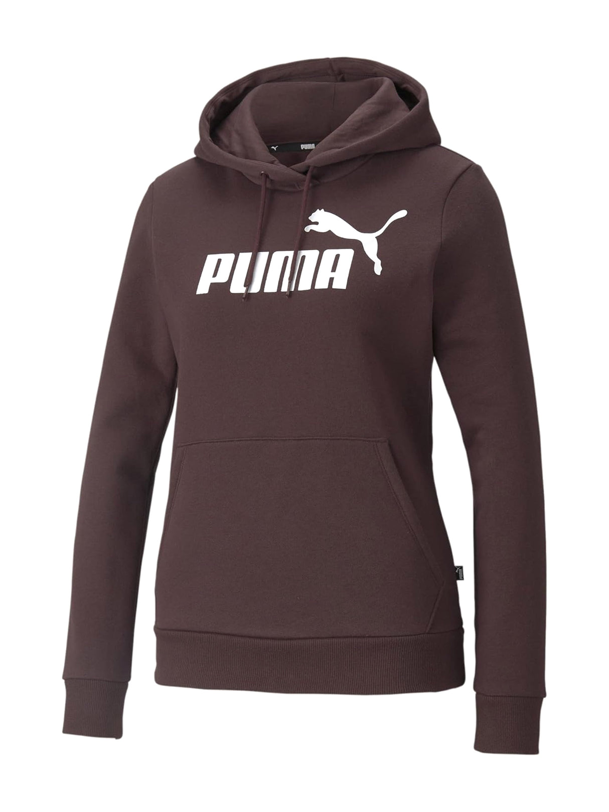 Image for Women's Brand Logo Printed Hoodie,Burgundy