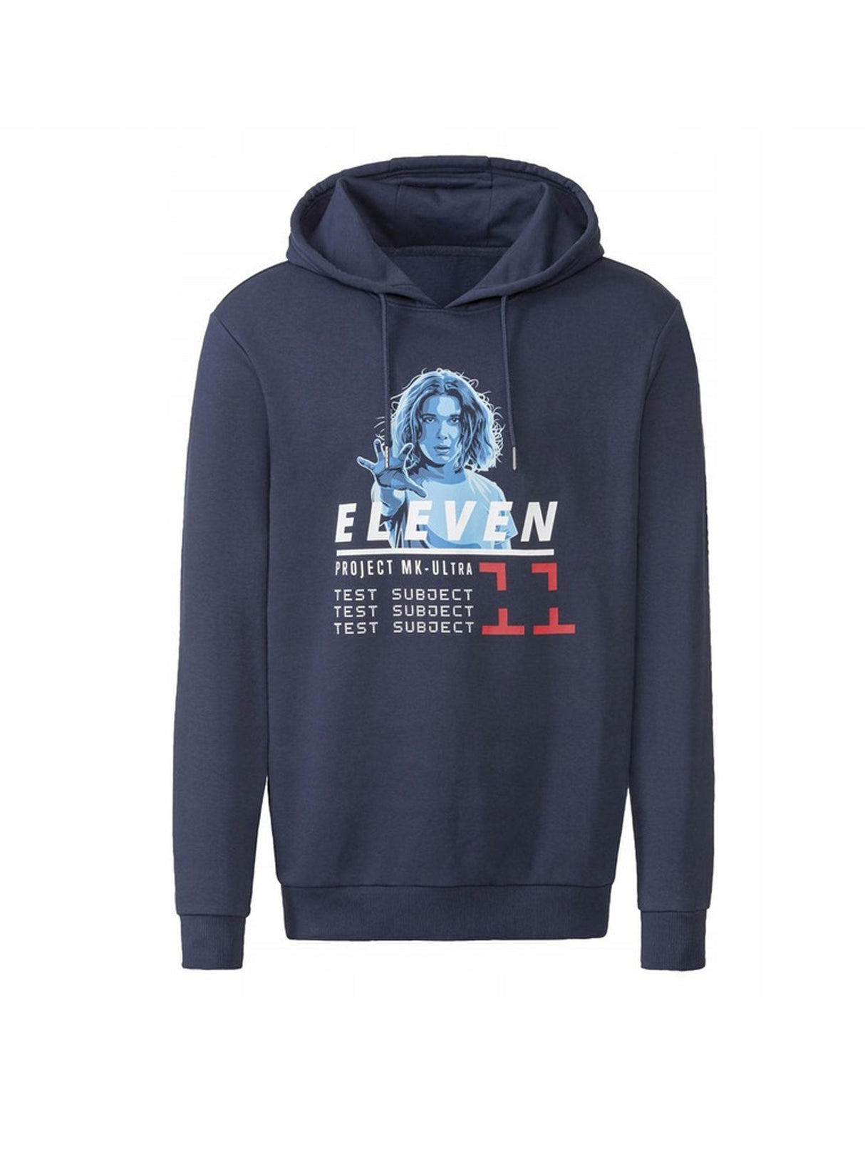 Image for Men's Graphic Printed Hoodie,Navy