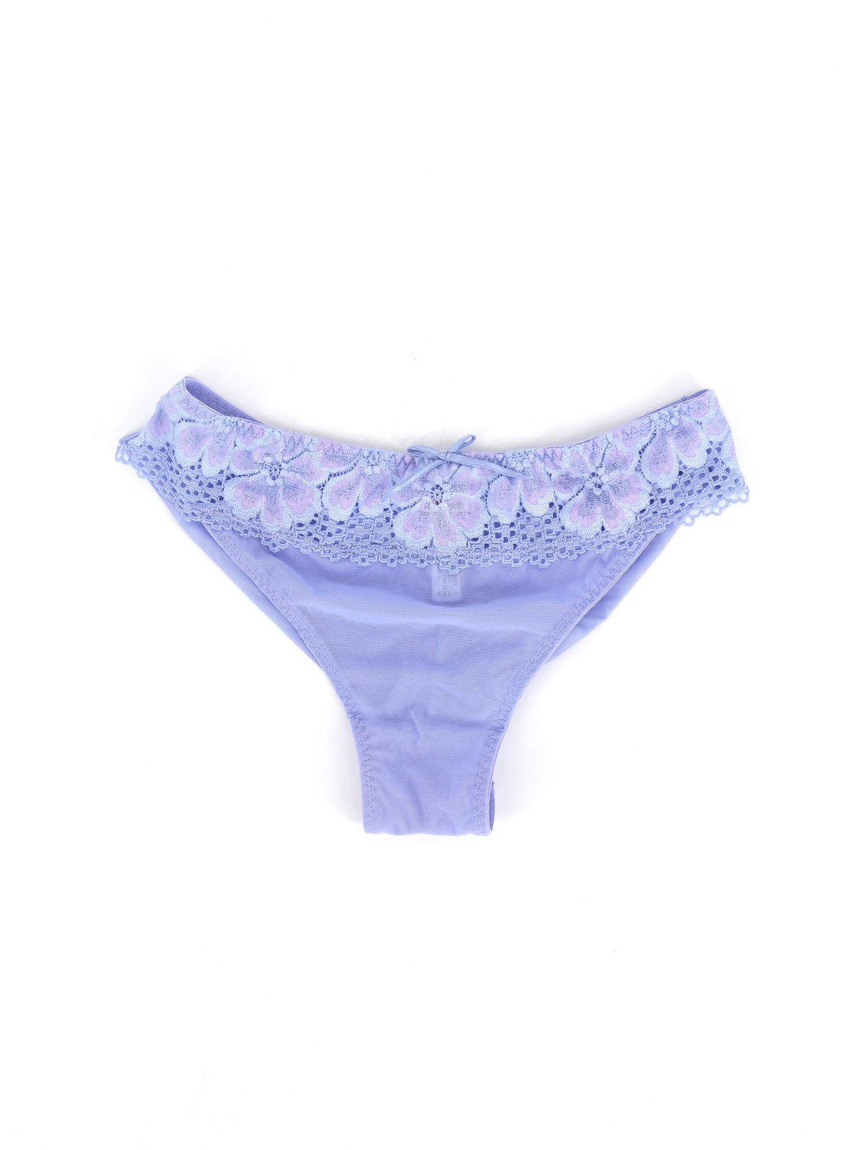 Image for Women's Lace Trim Thongs,Purple