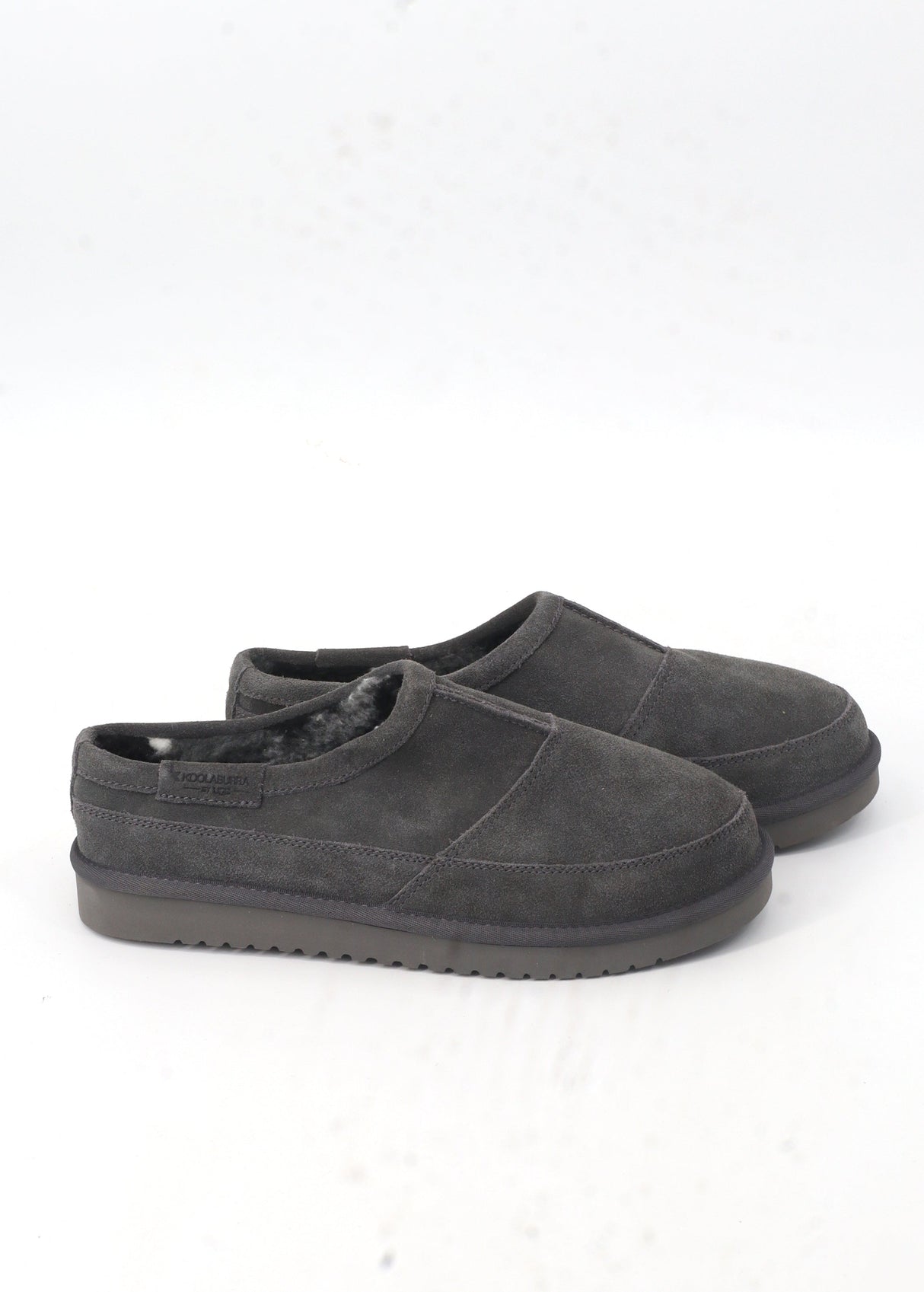Image for Men's Suede Slippers,Grey