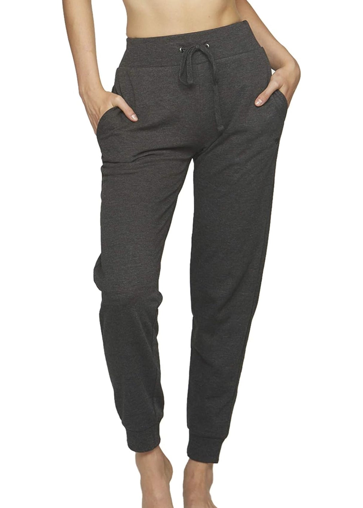 Image for Women's Plain Sports Joggers,Dark Grey