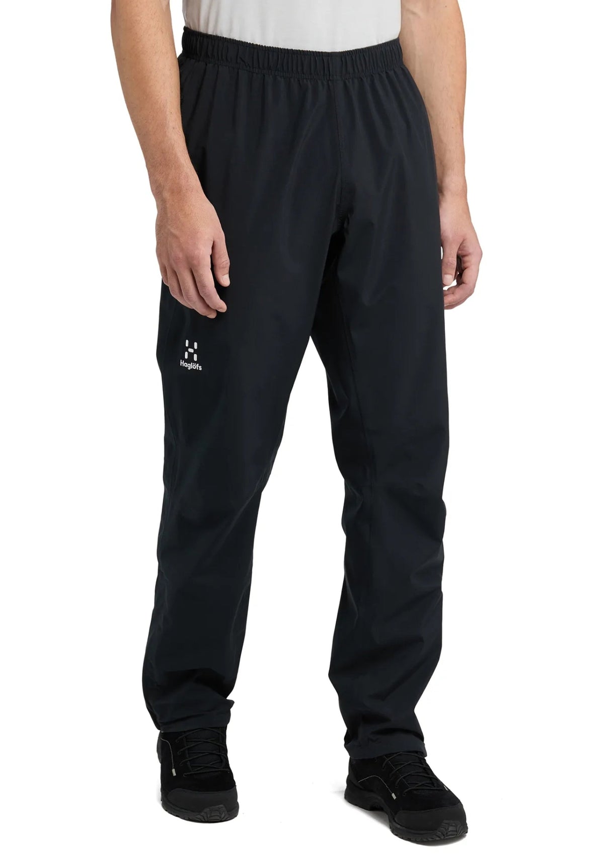 Image for Men's Brand Logo Printed Hiking Pants,Black