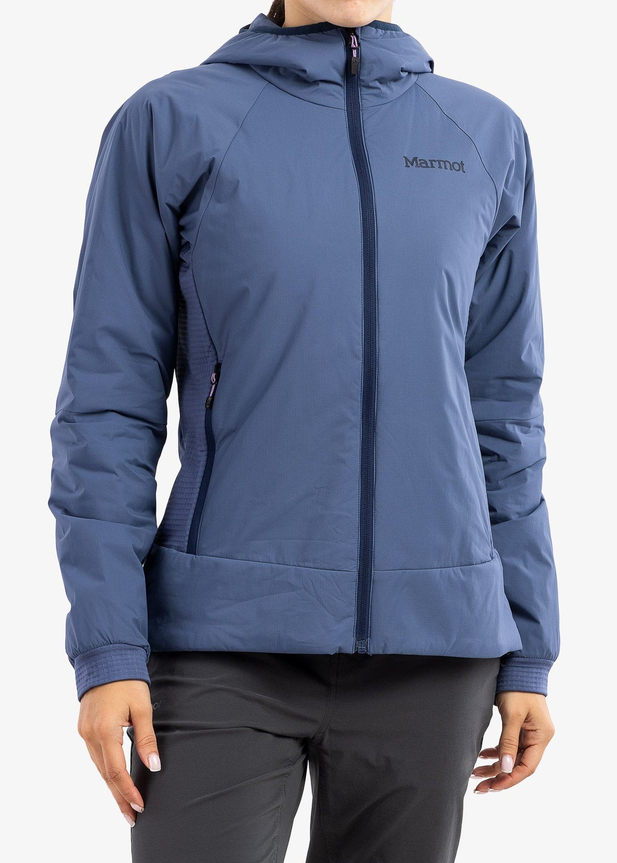 Image for Women's Printed Jacket,Blue