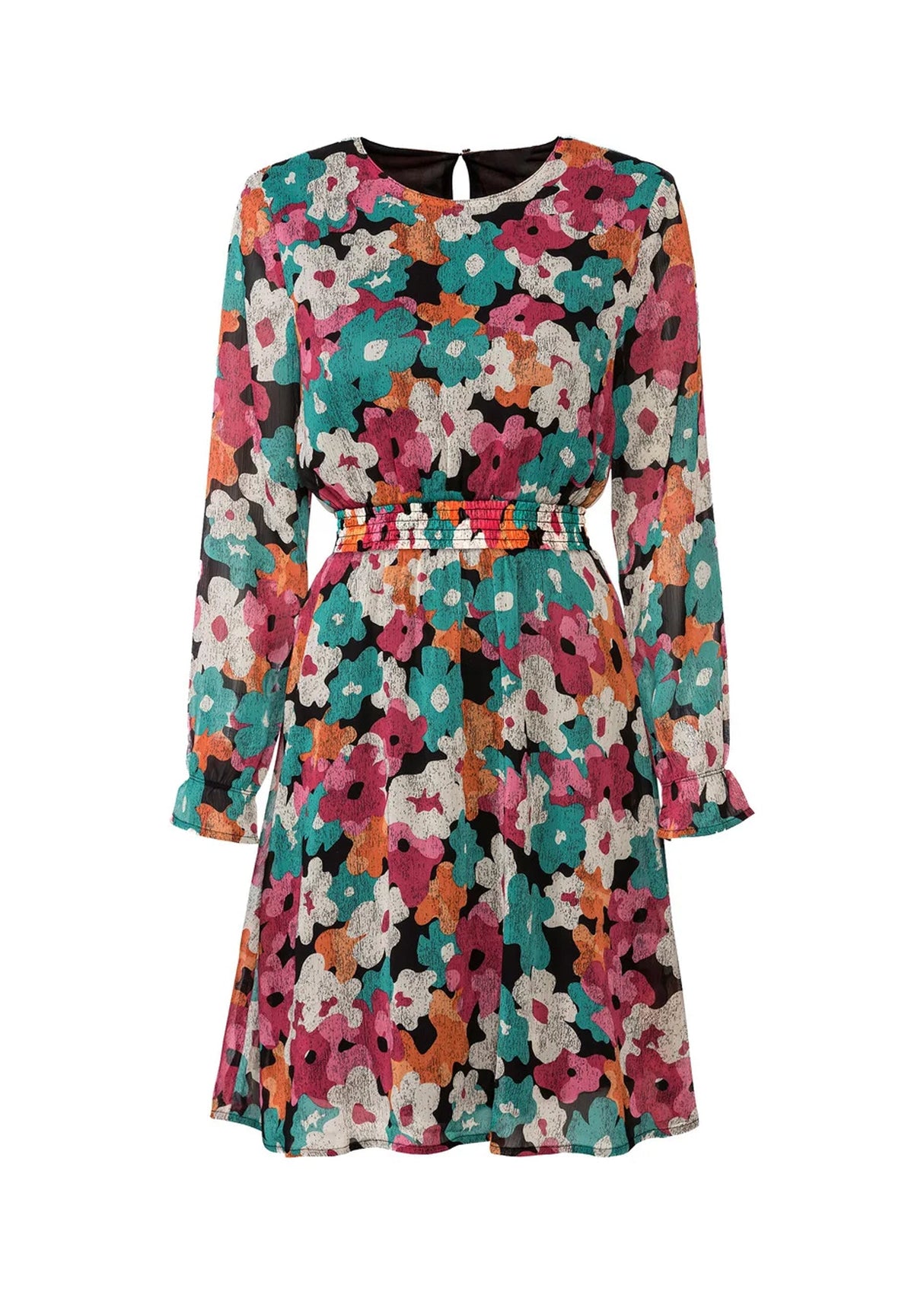 Image for Women's Printed Dress,Multi