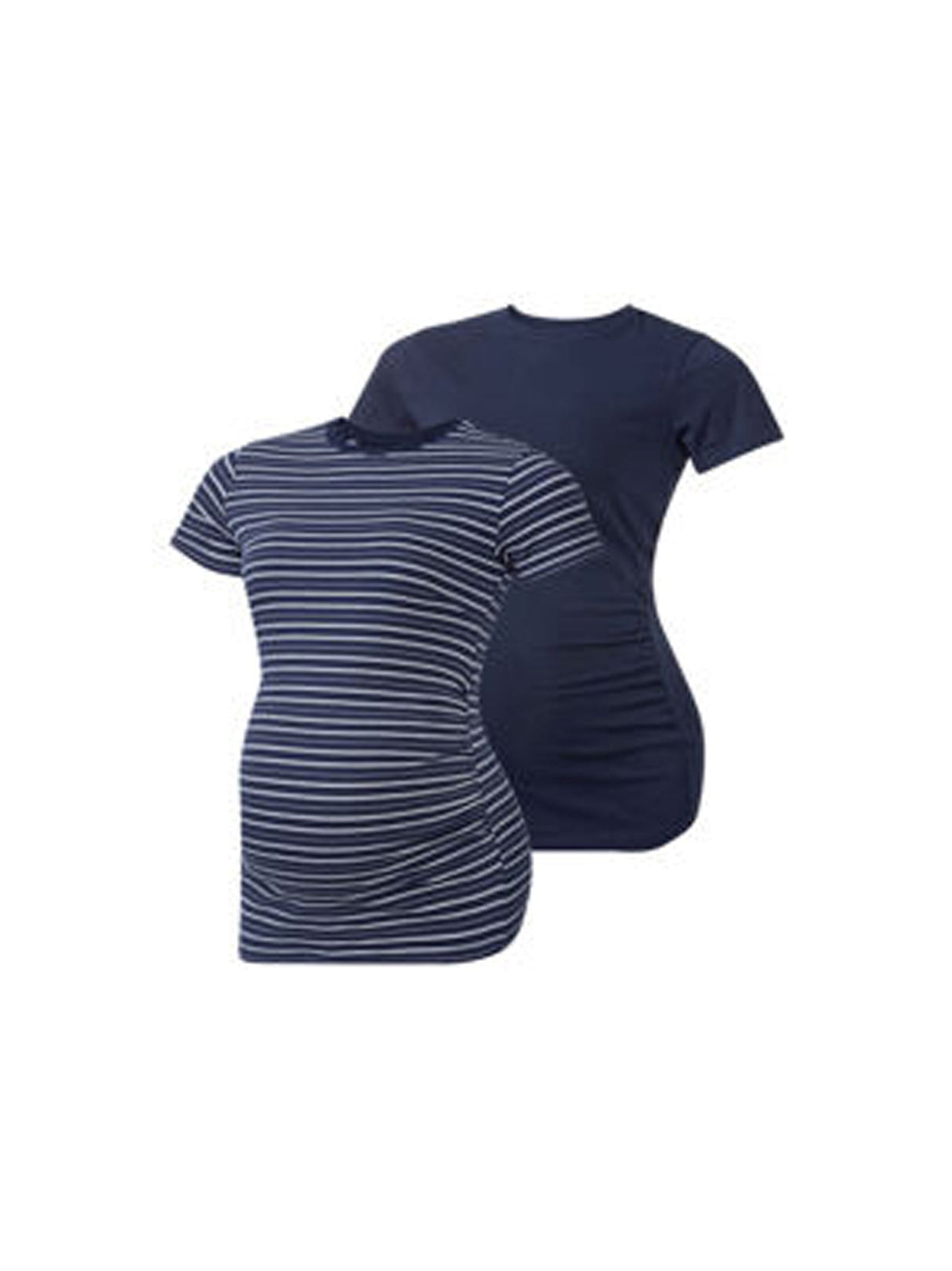 Women's 2 Pcs Maternity T-Shirt Set,Navy