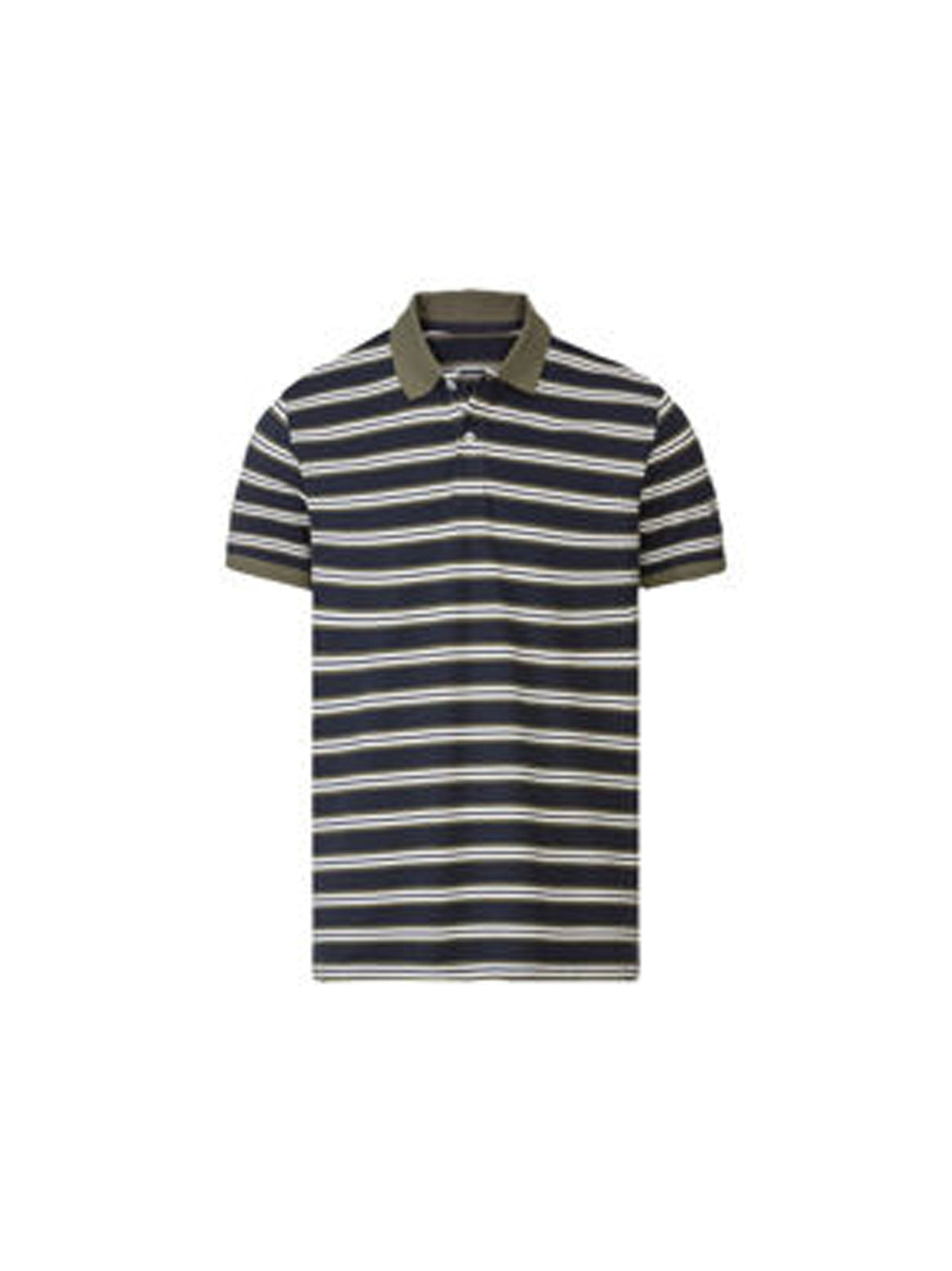 Men's Striped Polo T-Shirt,Multi