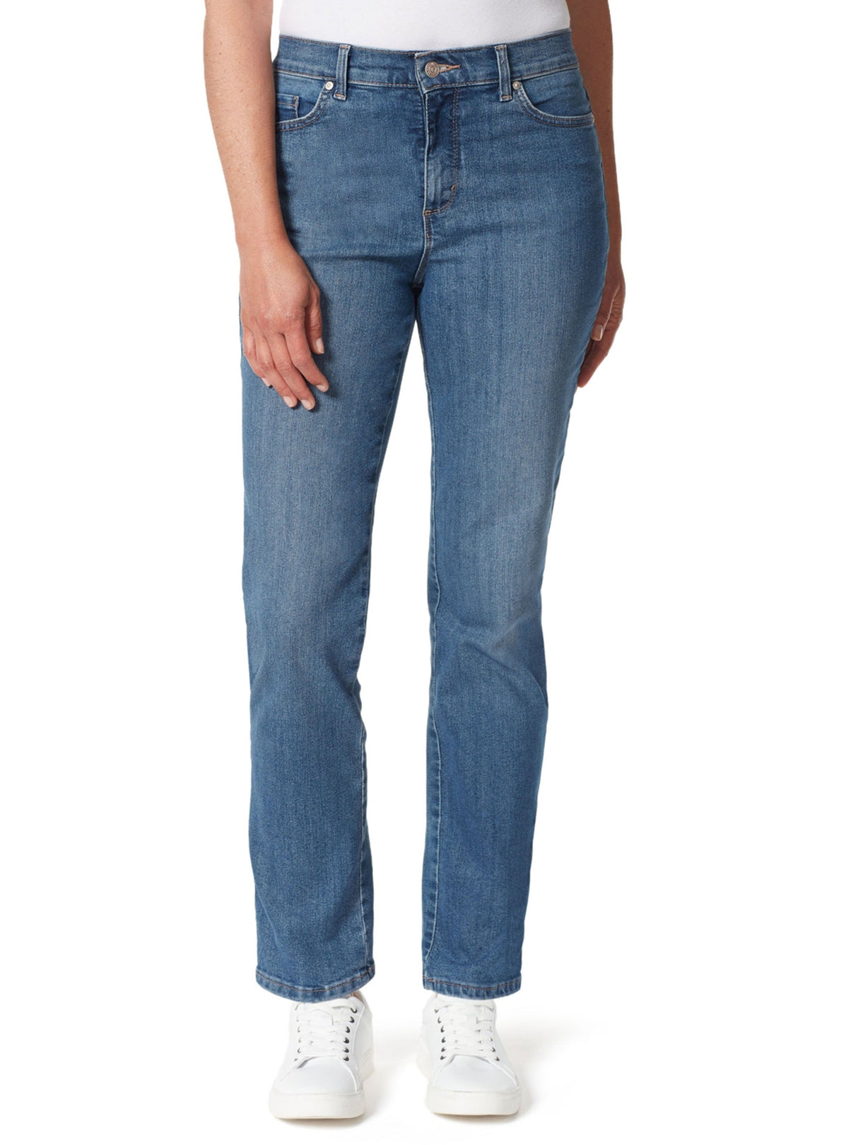 Women's Washed Jeans,Blue