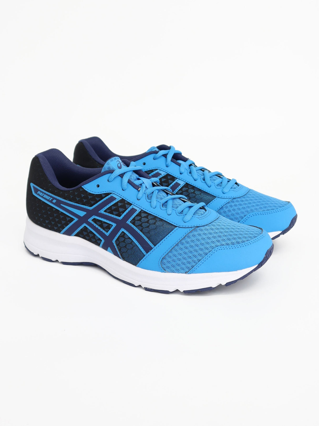 Men's Textured Running Shoes,Blue