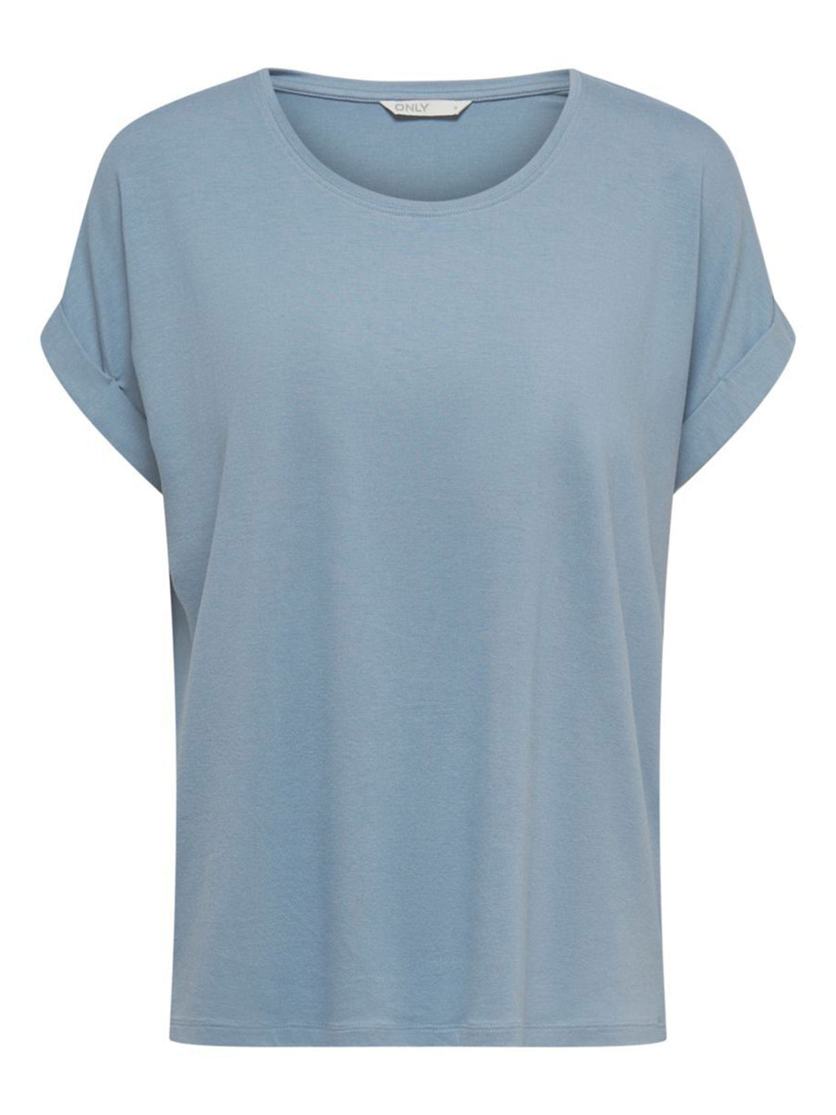 Women's Plain T-Shirt,Light Blue