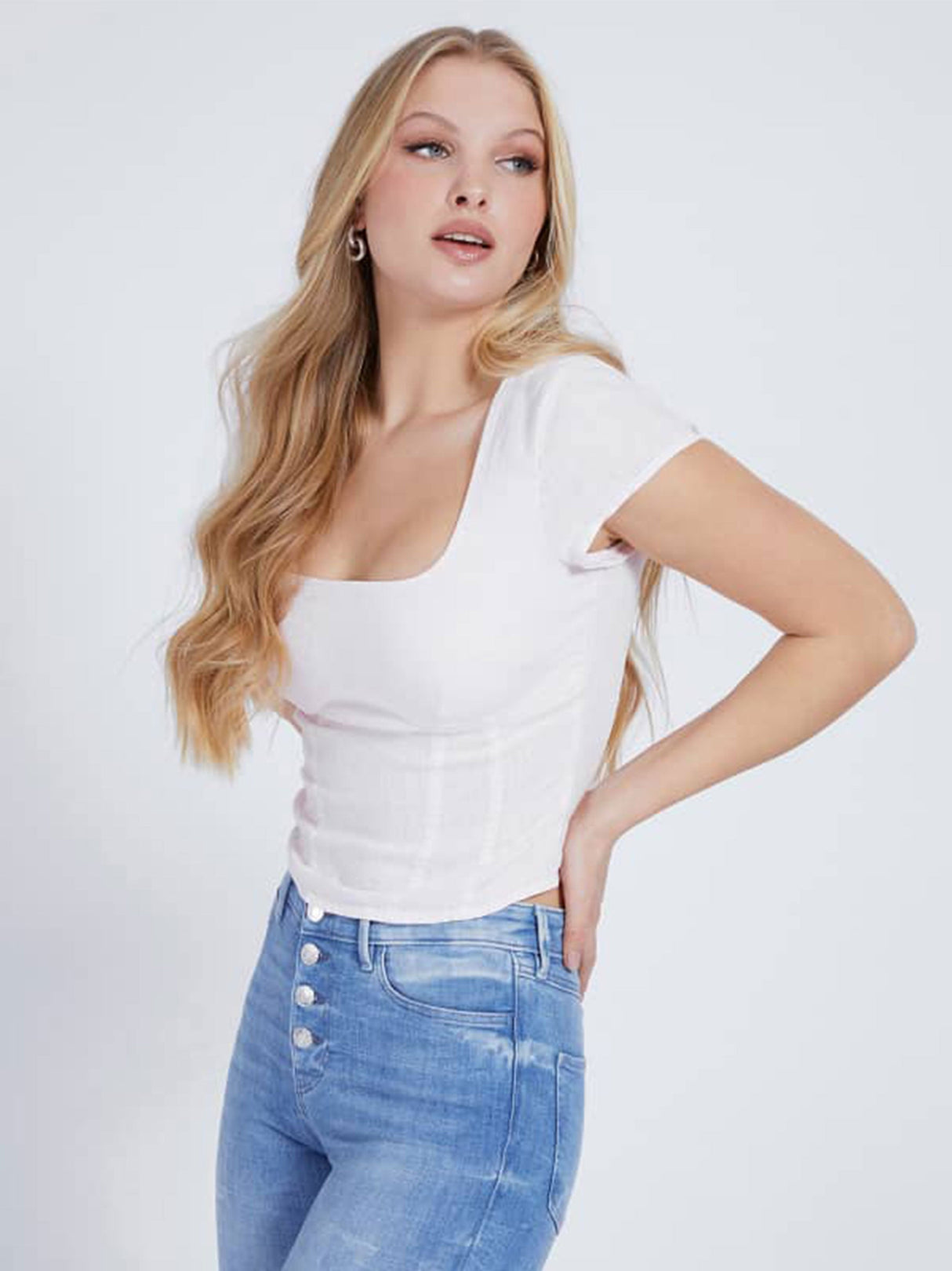 Women's Plain Top,Light Pink