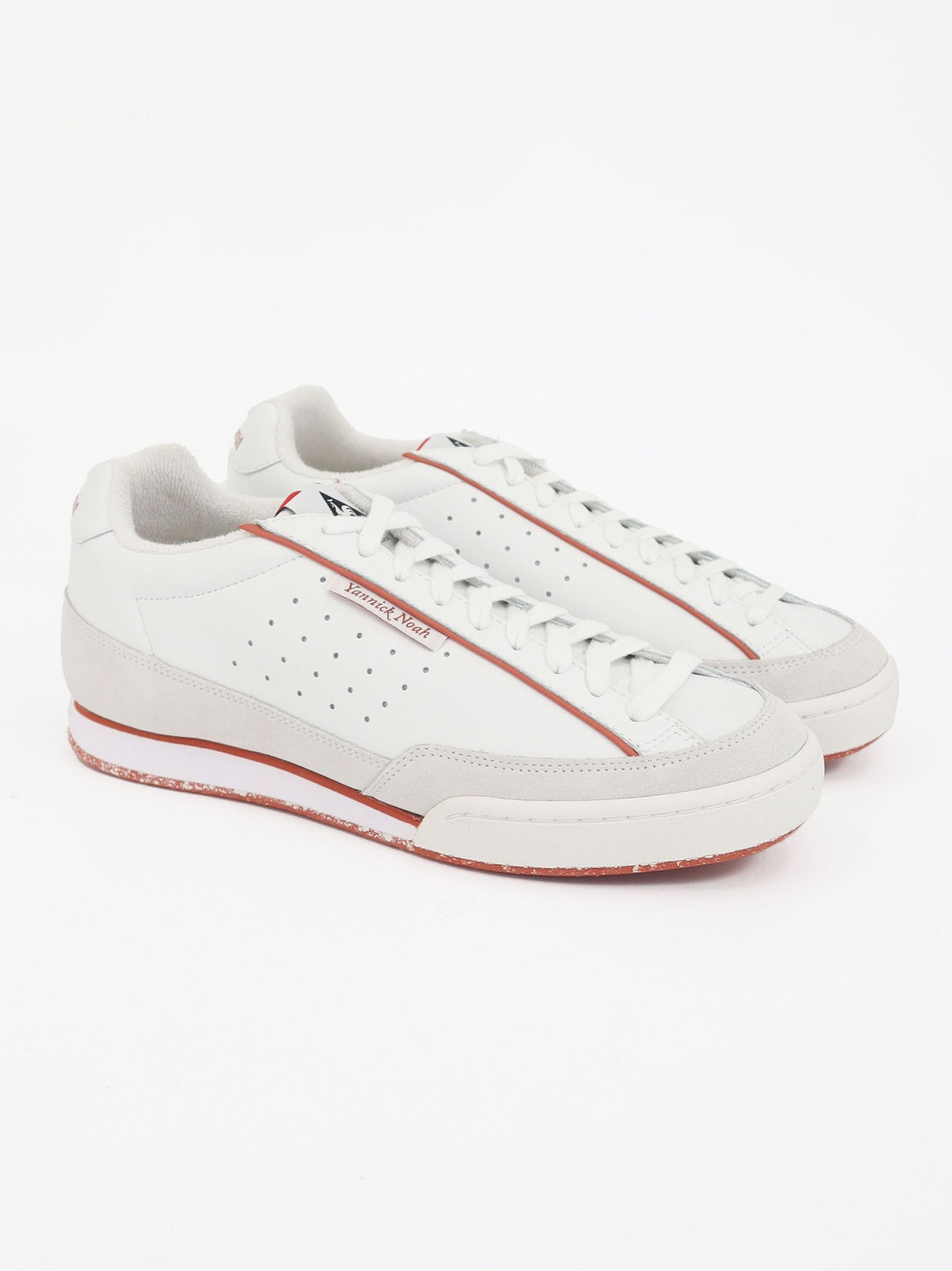 Men's Textured Sneakers,White