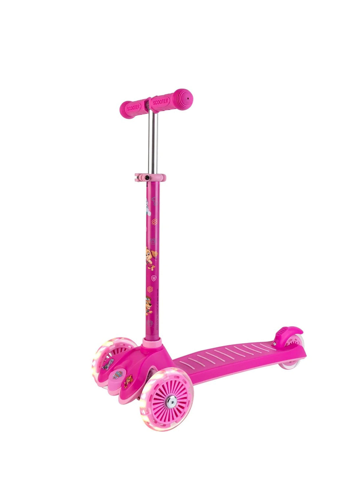 Tri-Scooter With Led Wheels