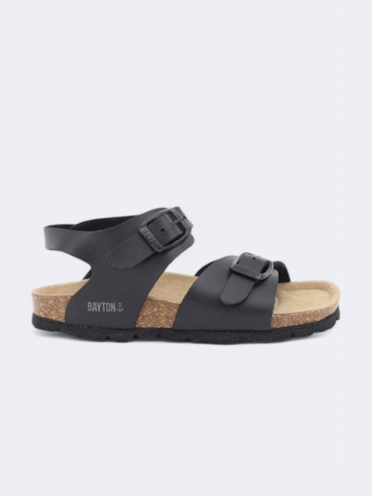 Kids Girl's Plain Sandals,Black