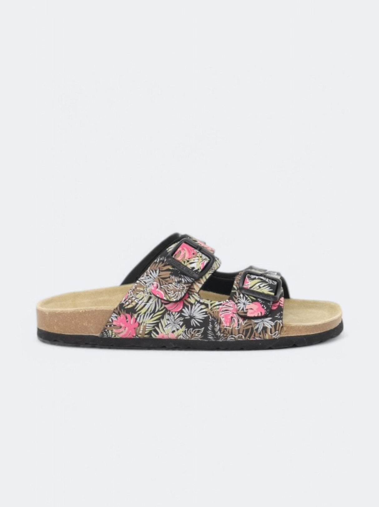Women's Tropical Printed Slippers,Multi