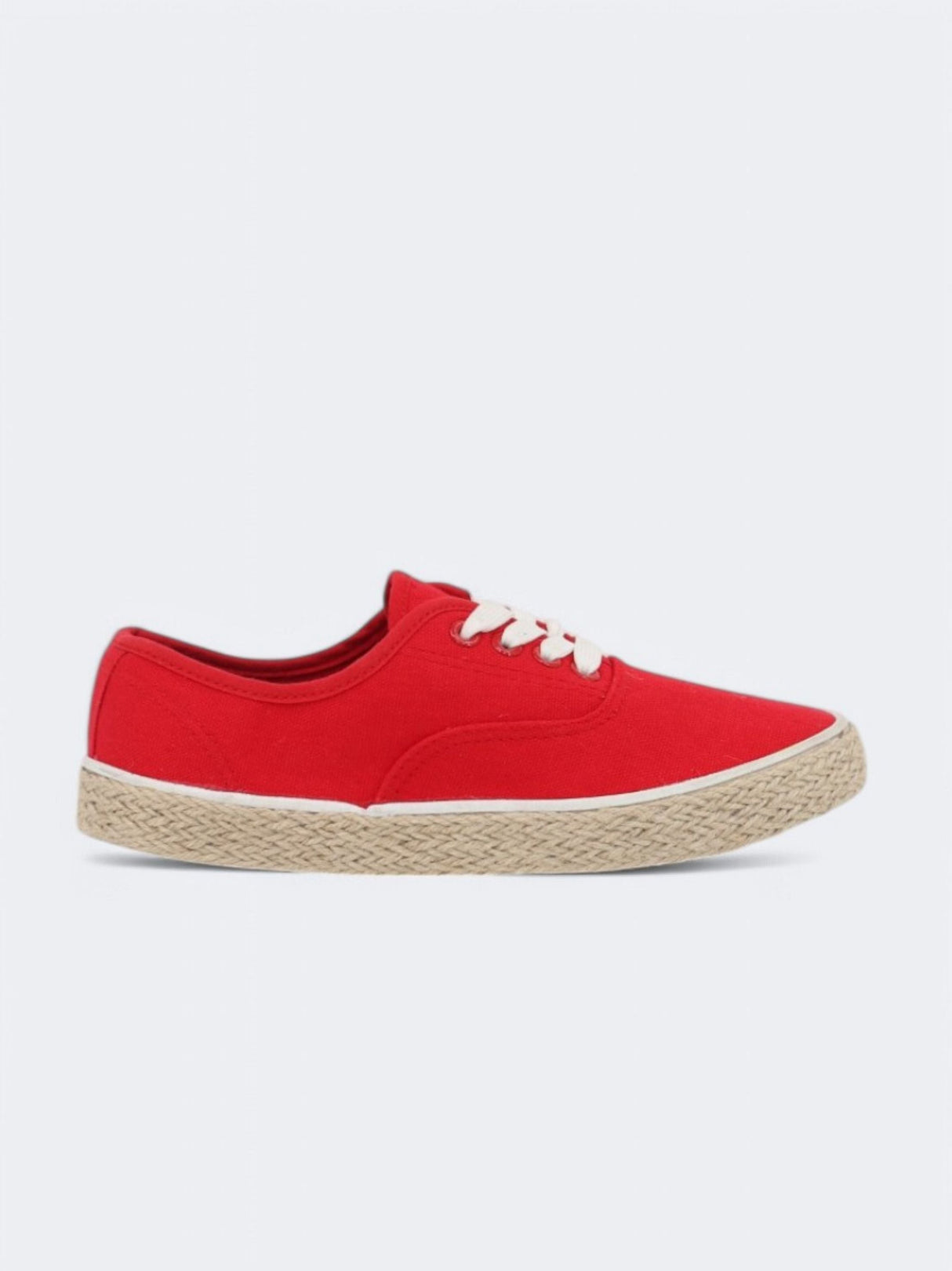 Women's Plain Casual Shoes,Red