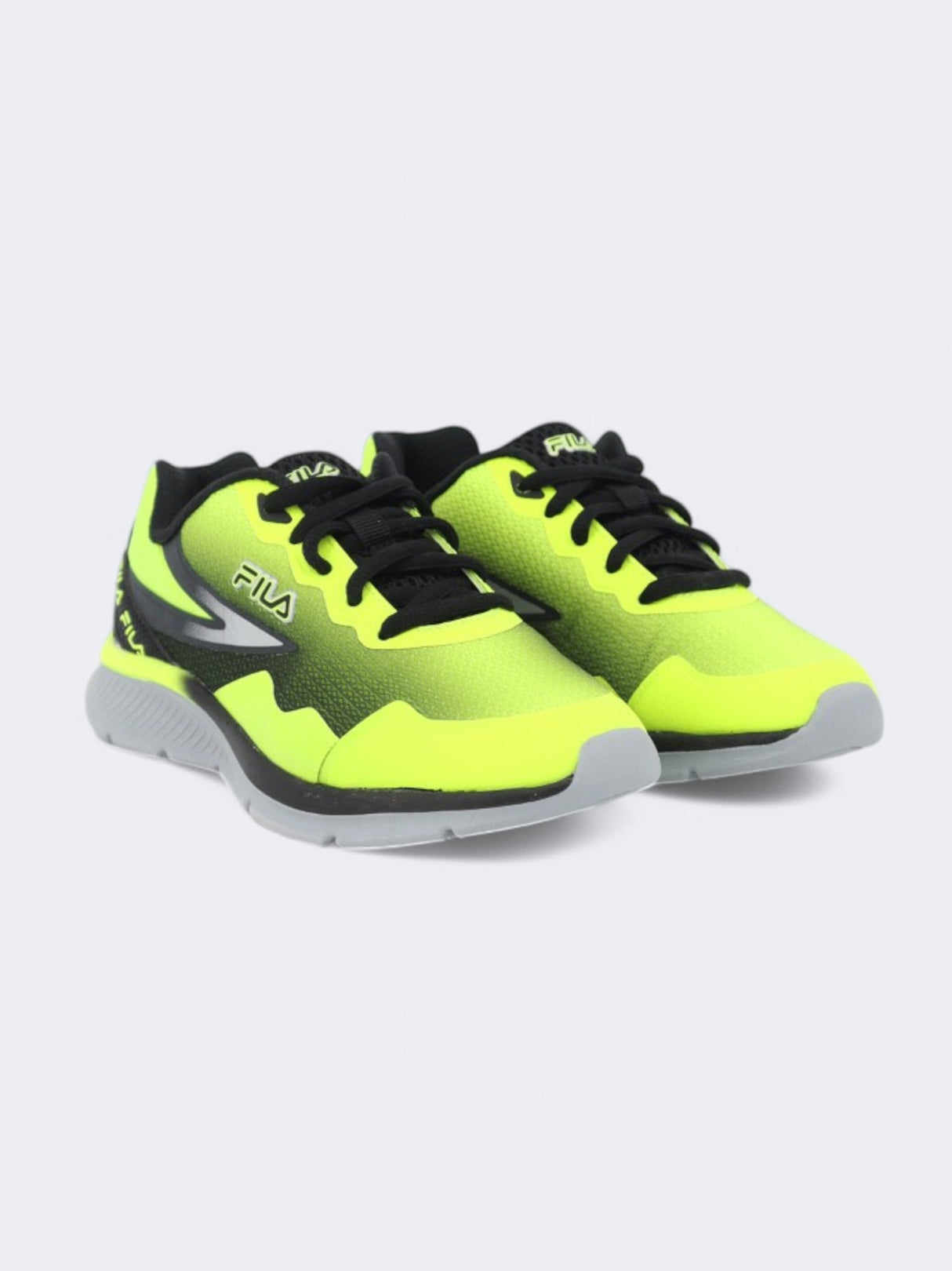 Kids Boy's Printed Running Shoes,Bright Green/Black