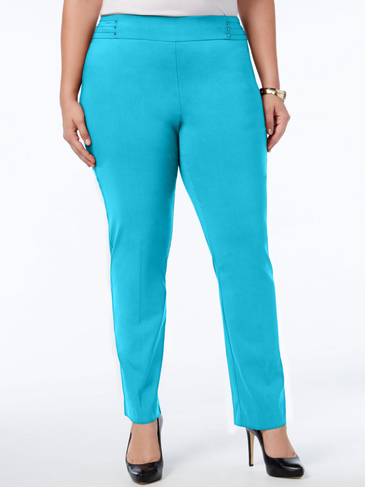 Women's Embellished Pants,Blue