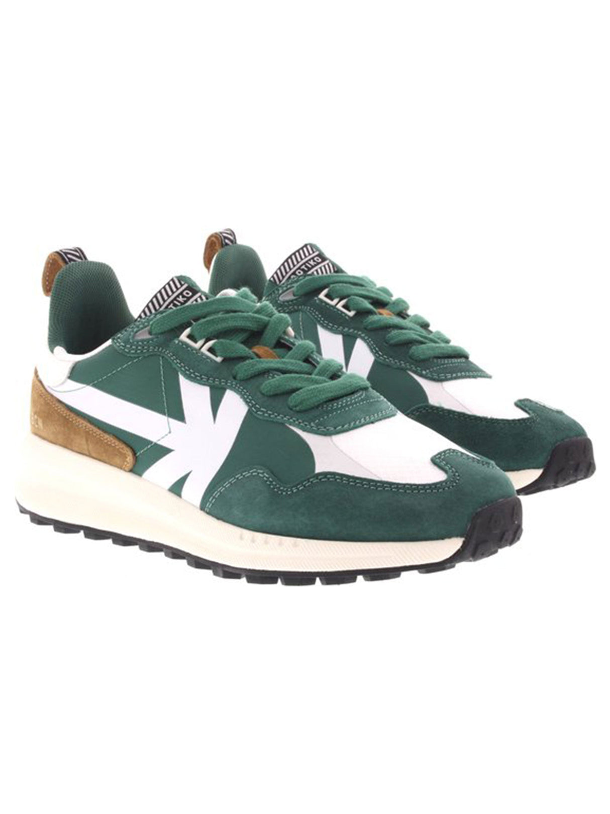 Men's Printed Sneakers,Green