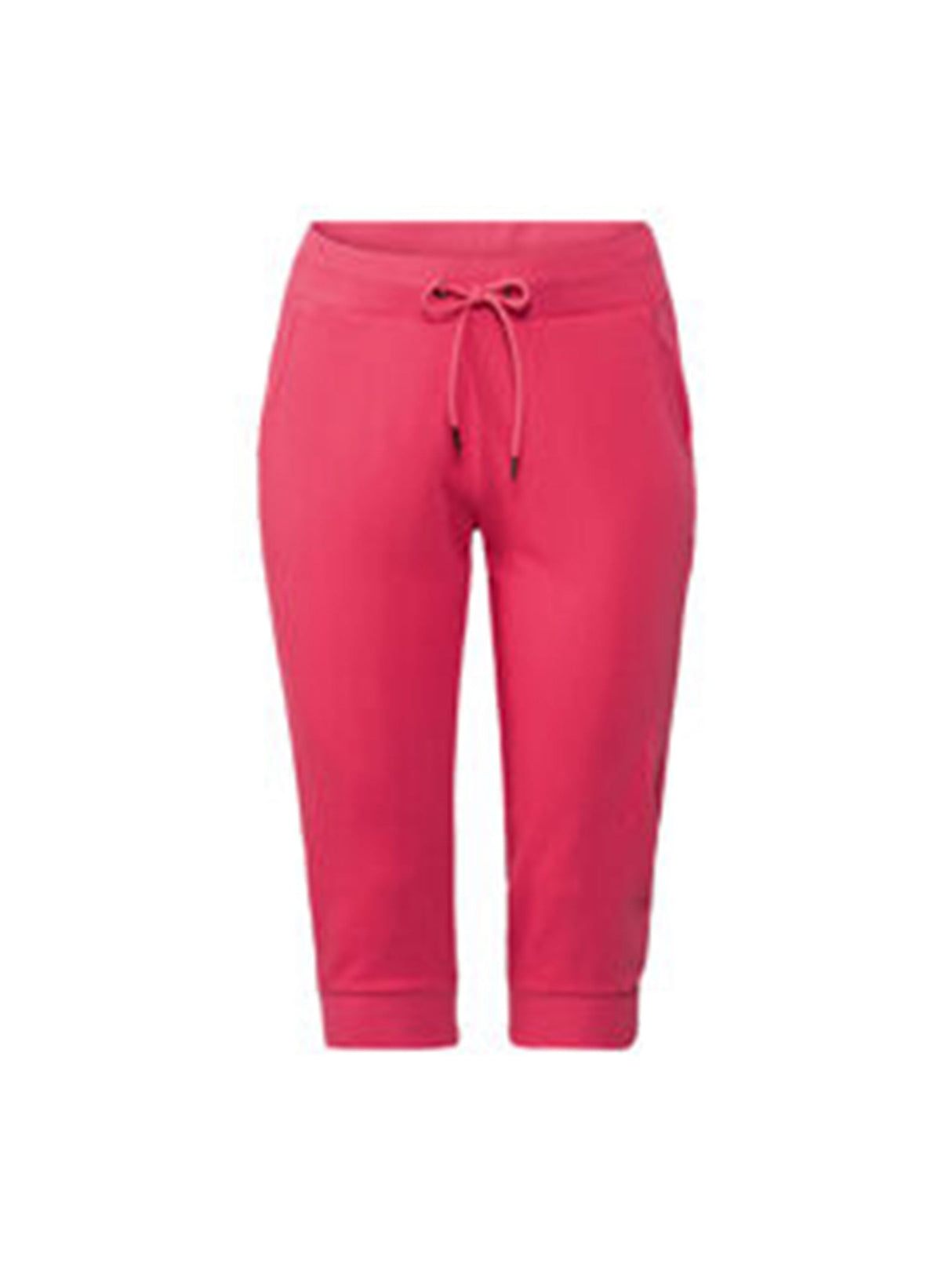 Women's Plain Capri Sweatpants,Pink