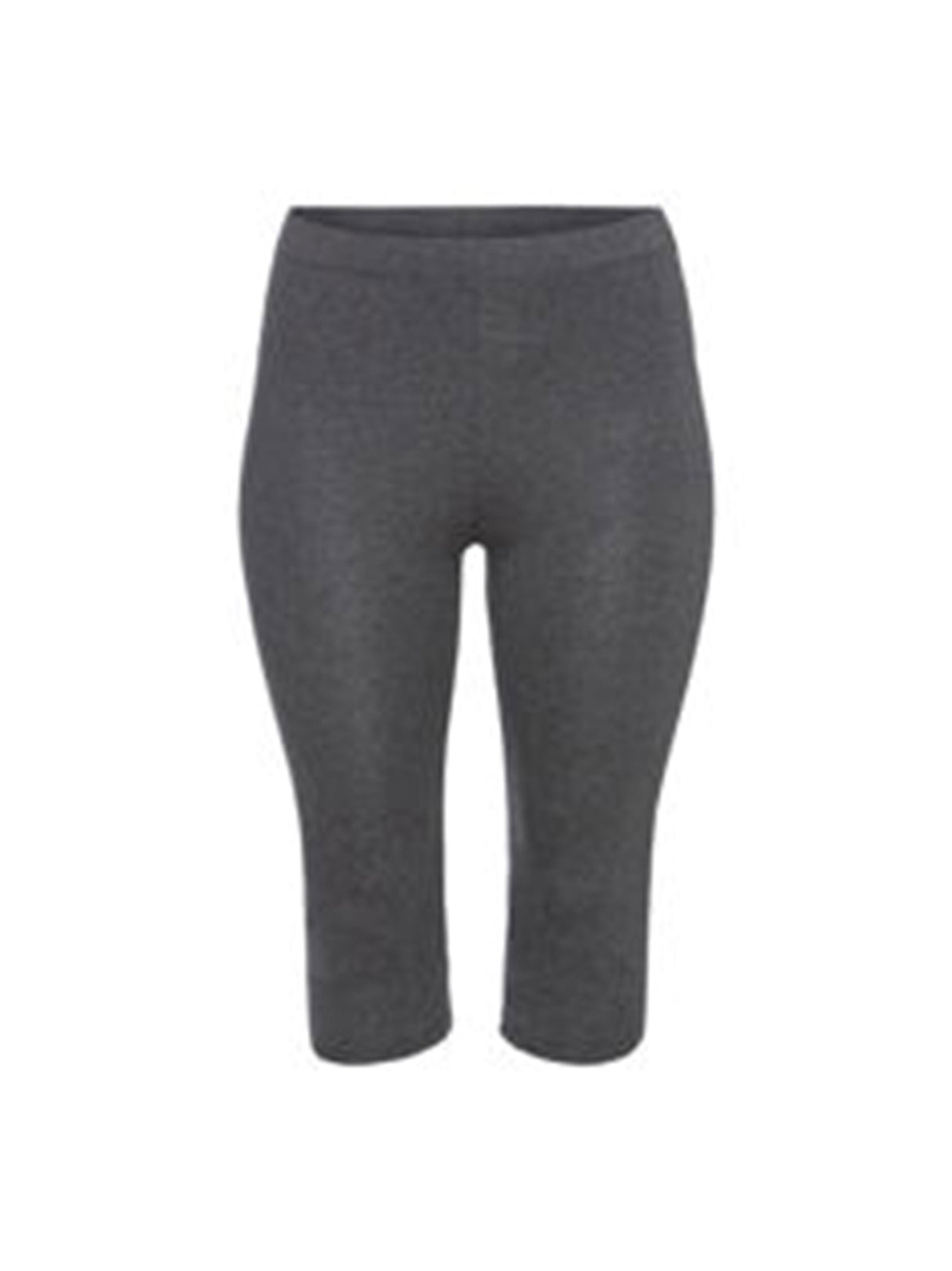 Women's Plain Capri Leggings,Grey