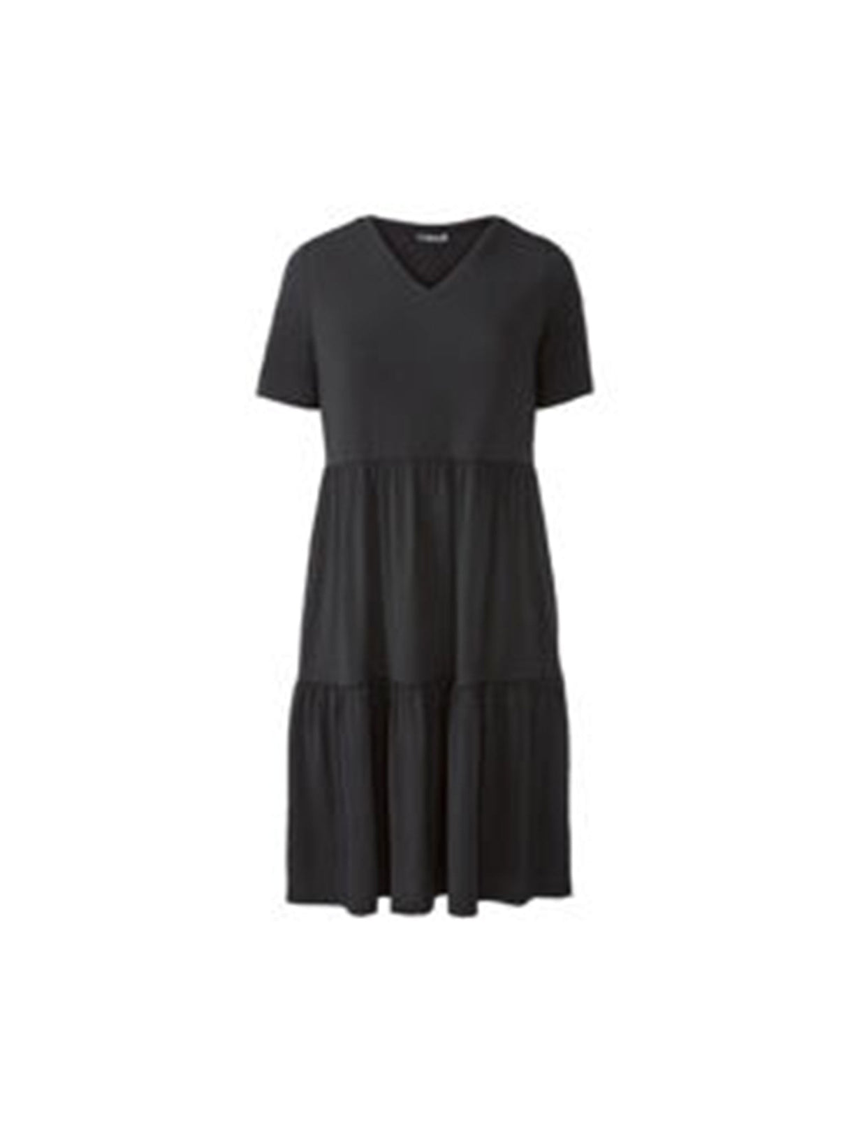 Women's Tiered Dress,Black