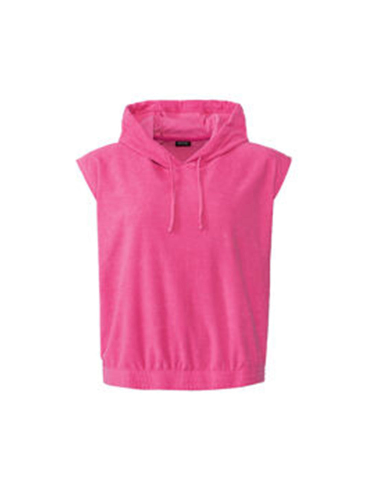 Women's Plain Hooded Top,Pink