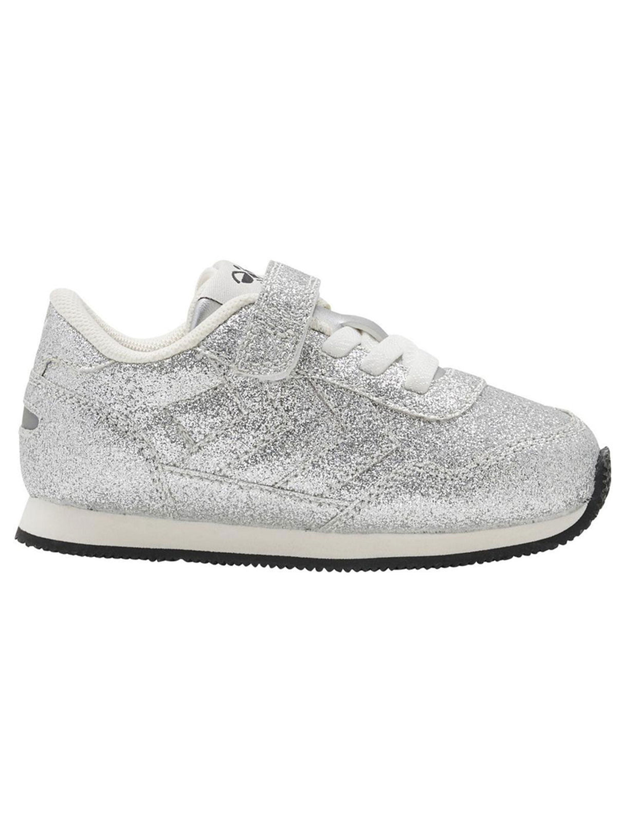 Kids Girl's Glitter Sneakers,Silver