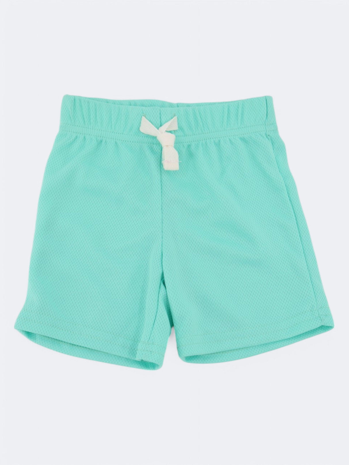 Kids Boy's Plain Shorts,Green