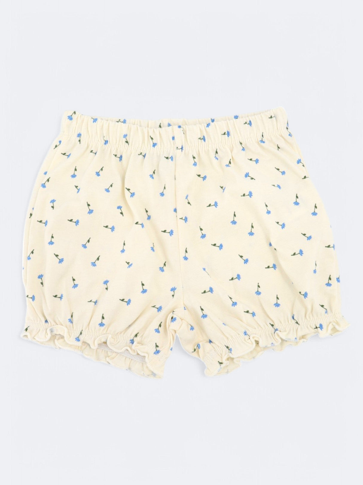 Kids Girl's Printed Shorts,Light Beige
