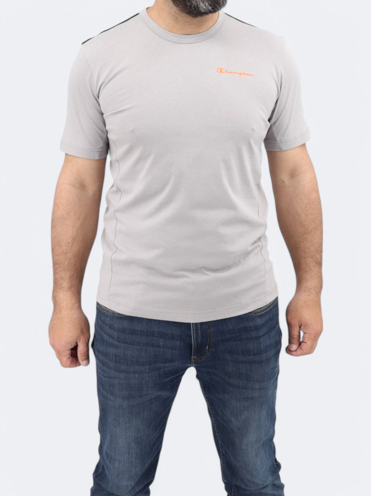 Men's Printed T-Shirt,Grey